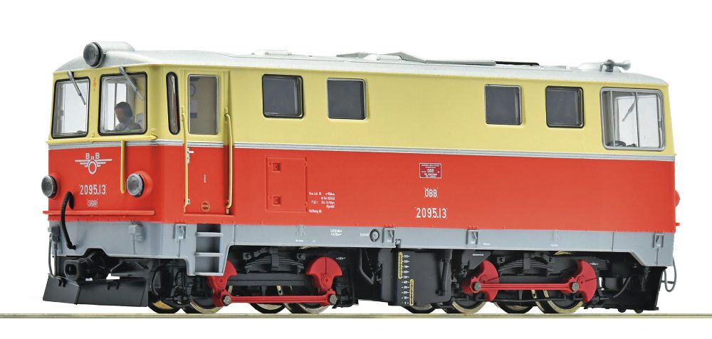 Roco 7540007 Diesellokomotive 2095.13 ÖBB 1:87 Spur H0e DC NEU