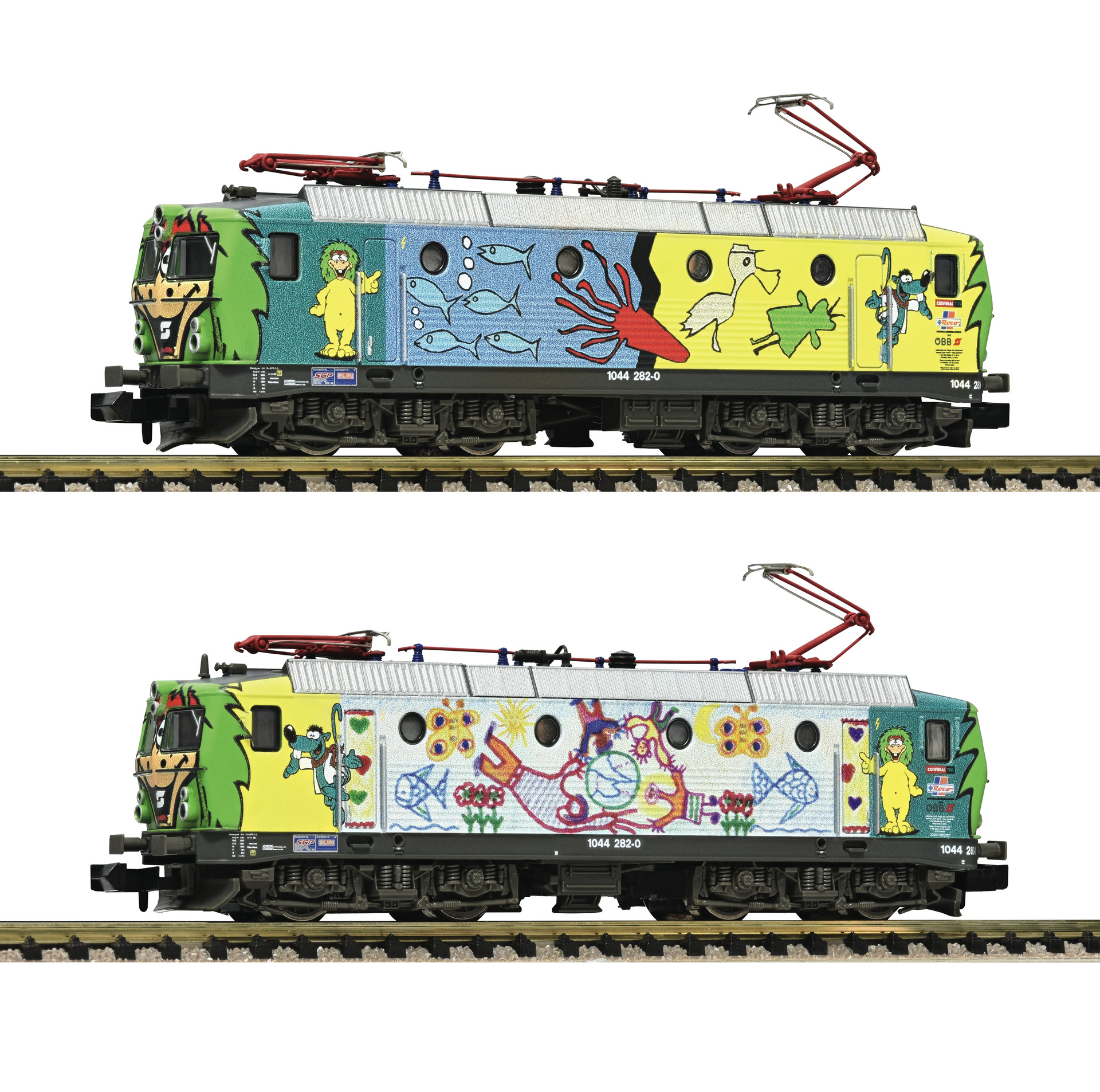 Fleischmann 7570067 Elektrolokomotive 1044 282-0, ÖBB