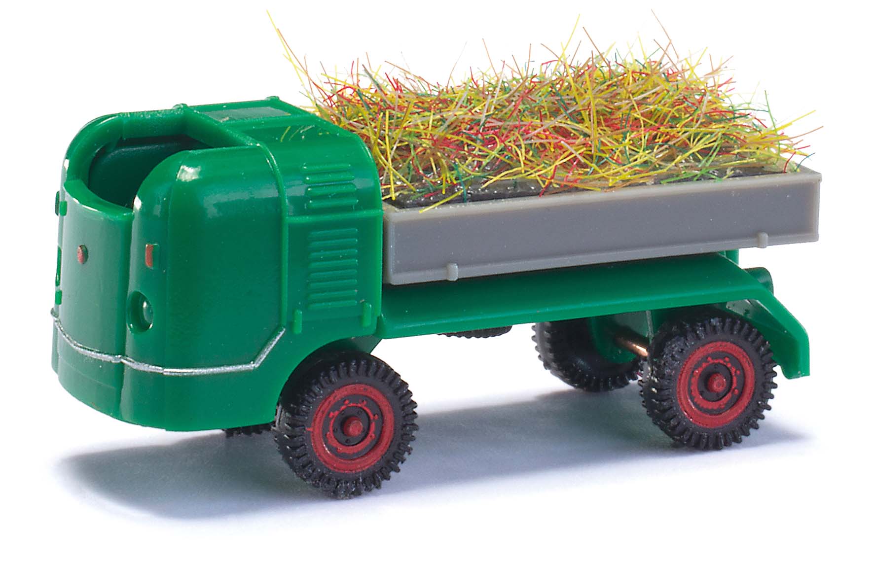 Harold Mehlhose 211013301 Multicar M21 mit Heuladung Grün 1:120 Spur TT Neu