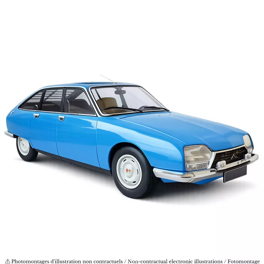 Norev 181663 Citroën GS X2 1976 Hunaudieres Blue 1:18