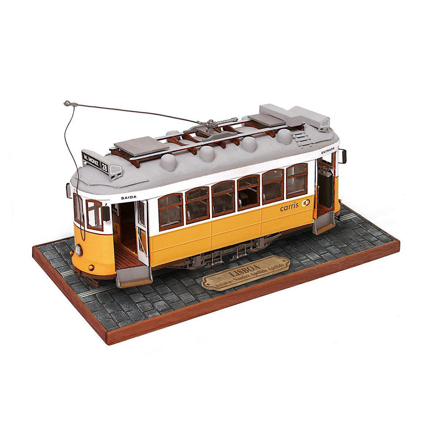 OcCre 53005 Lissabon Straßenbahn 1:24 Holzmodellbausatz NEU OVP