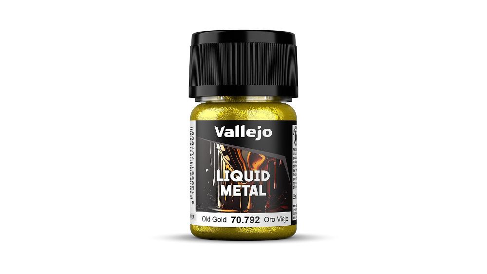 Vallejo 70792 Altgold, Auf Alkoholbasis, Metallic, 35 ml Model Color
