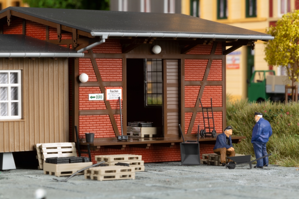 Auhagen 11465 Brennstoffhandel 1:87 Spur H0 Bausatz Neu OVP