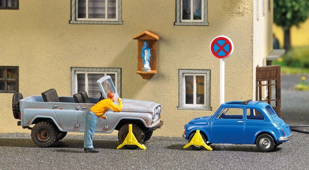 Busch 7767 Mini-Ausgestaltungs-Set Parkkrallen