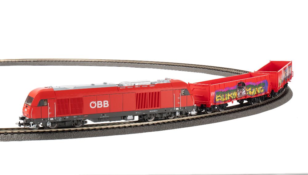Piko 57033 Start-Set kids Güterzug Rh 2016 ÖBB 1:87 Spur H0 DC