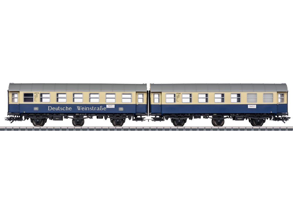 Märklin 43188 Umbauwagen-Paar "Deutsche Weinstraße" (DB) Spur H0