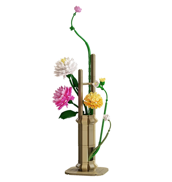 CaDA C59023W Blumenstrauß Frühling 1:1 Bausatz NEU OVP Bricks