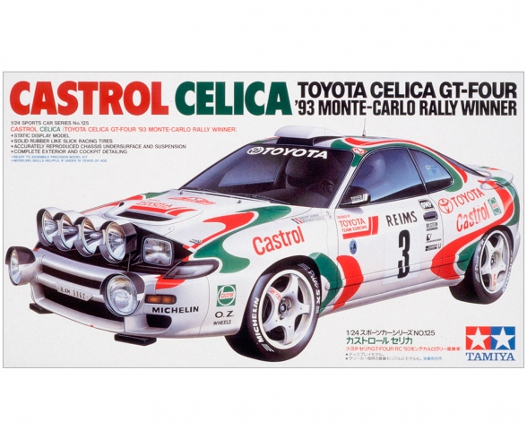 Tamiya 24125 Castrol Celica 1:24 Modellbausatz NEU OVP