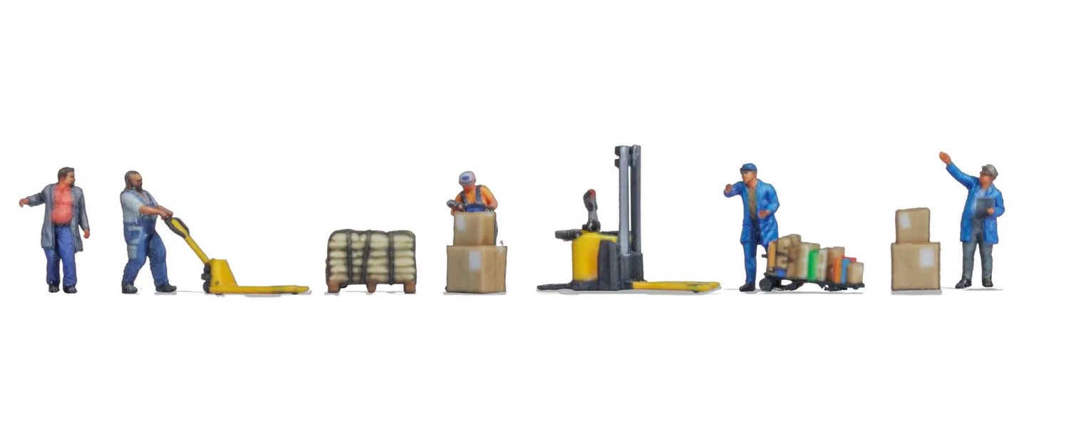 Noch 35060 Lagerarbeiter 1:160 Spur N Neu OVP Figuren 3D-Master