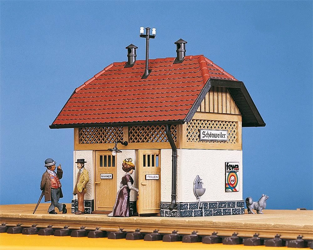 Pola 330903 Toilettenhäuschen 1:22,5 Spur G Bausatz Neu OVP