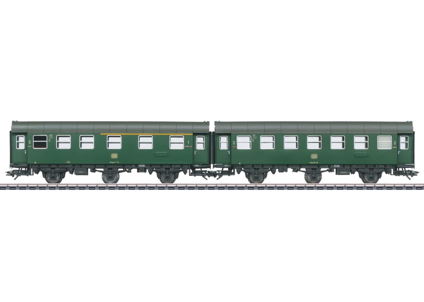 Märklin 43175 Umbauwagen-Paar 1./2. + 2.Kl. DB 1:87 Spur H0 AC