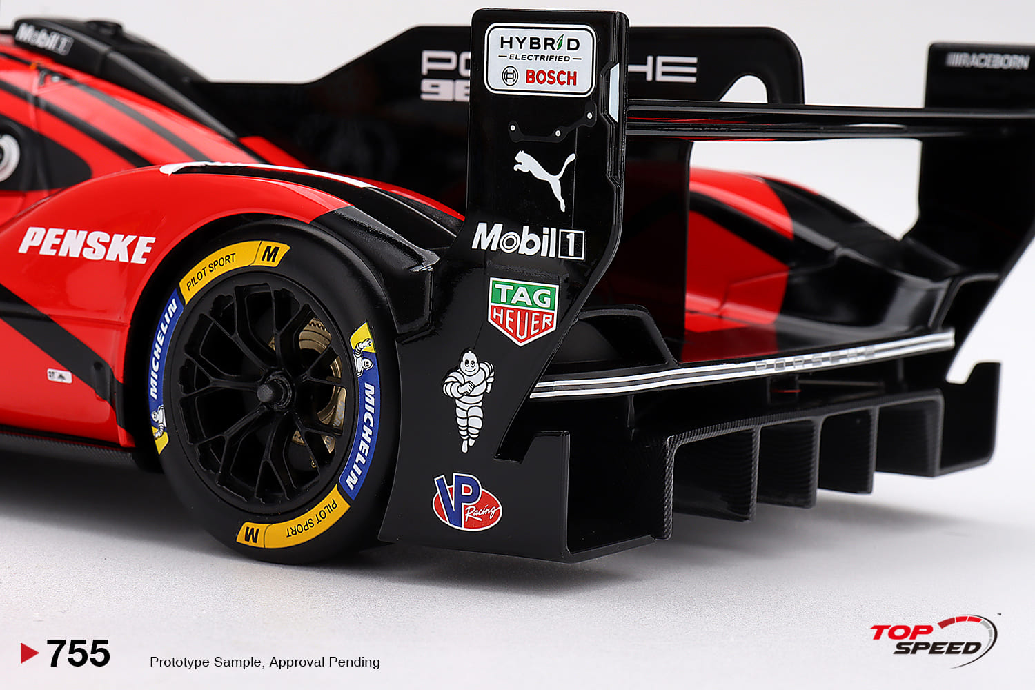 Top Speed 755 1:18 PORSCHE 963 #7 PORSCHE PENSKE MOTORSPORT