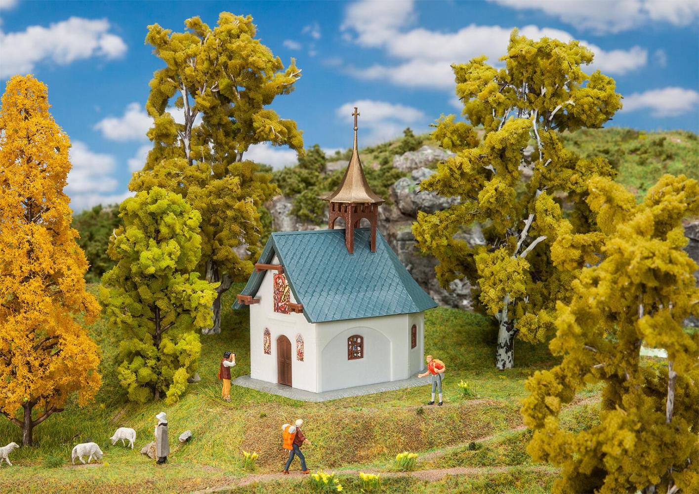 Faller 131360 Bergkapelle 1:87 Spur H0 Bausatz NEU OVP Hobby