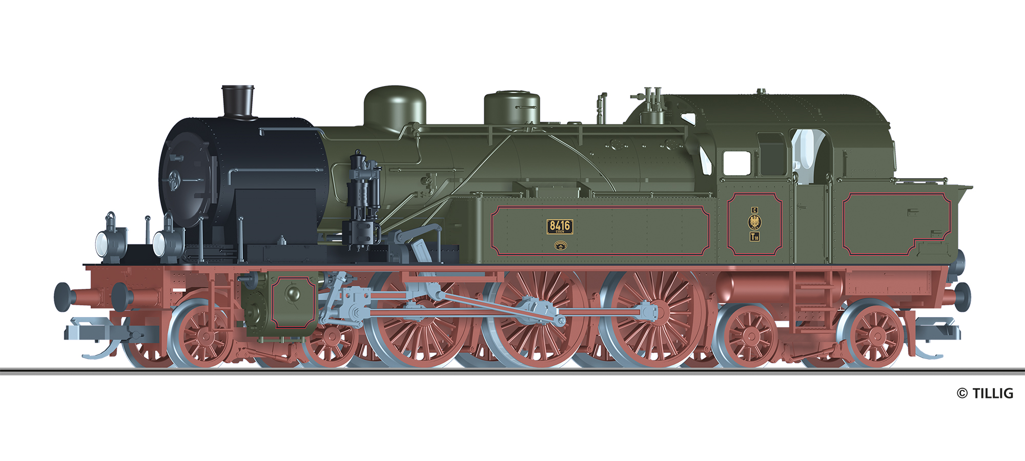 Tillig 04208 Dampflokomotive der K.P.E.V.