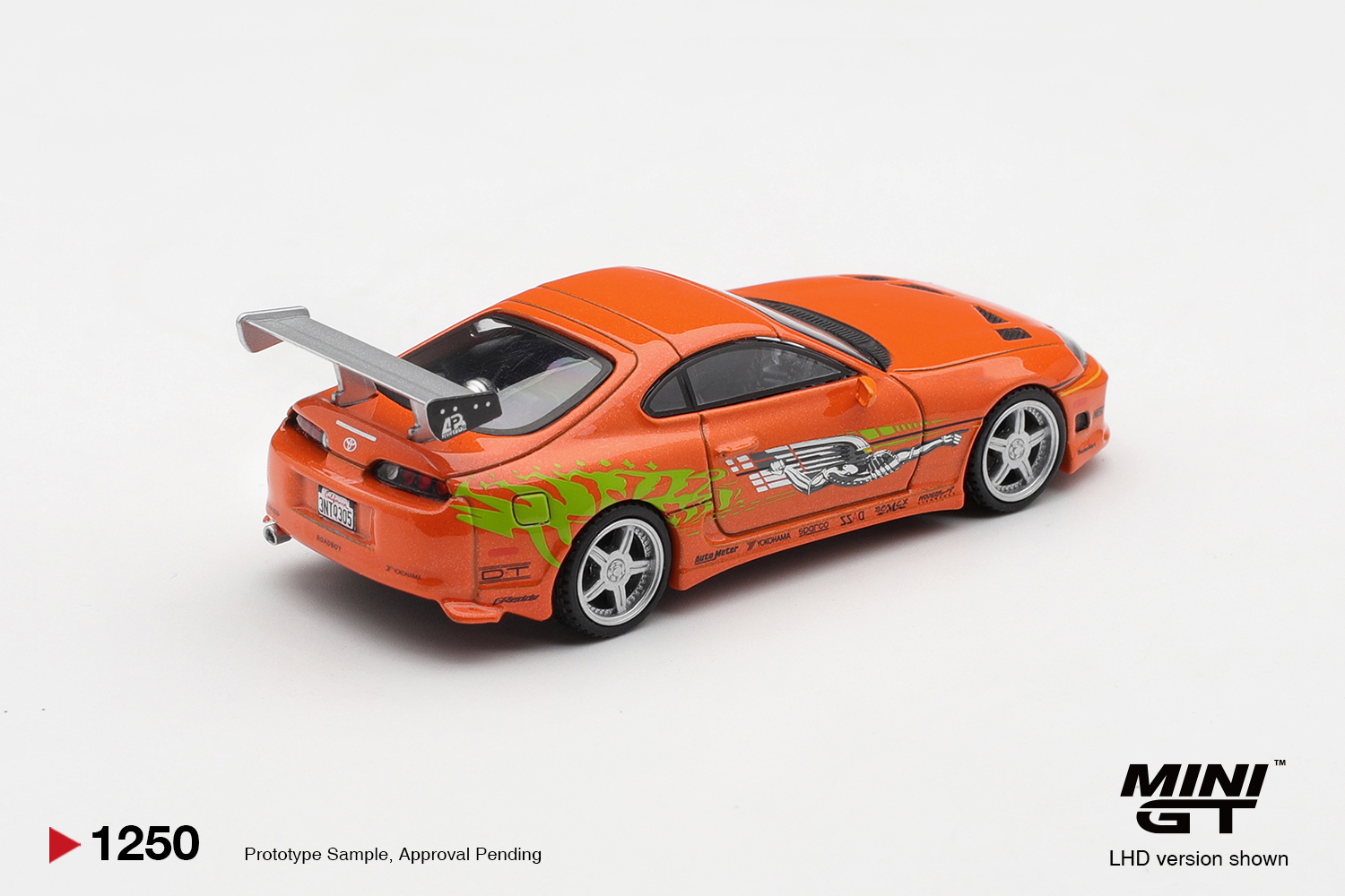 Mini GT 1250 1:64 TOYOTA SUPRA MK4 (A80) ROMEX BRIAN O'CONNER