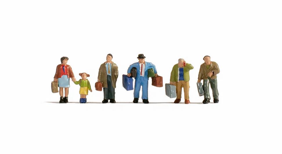 Noch 15224 Reisende 1:87 Spur H0 Neu OVP Figuren