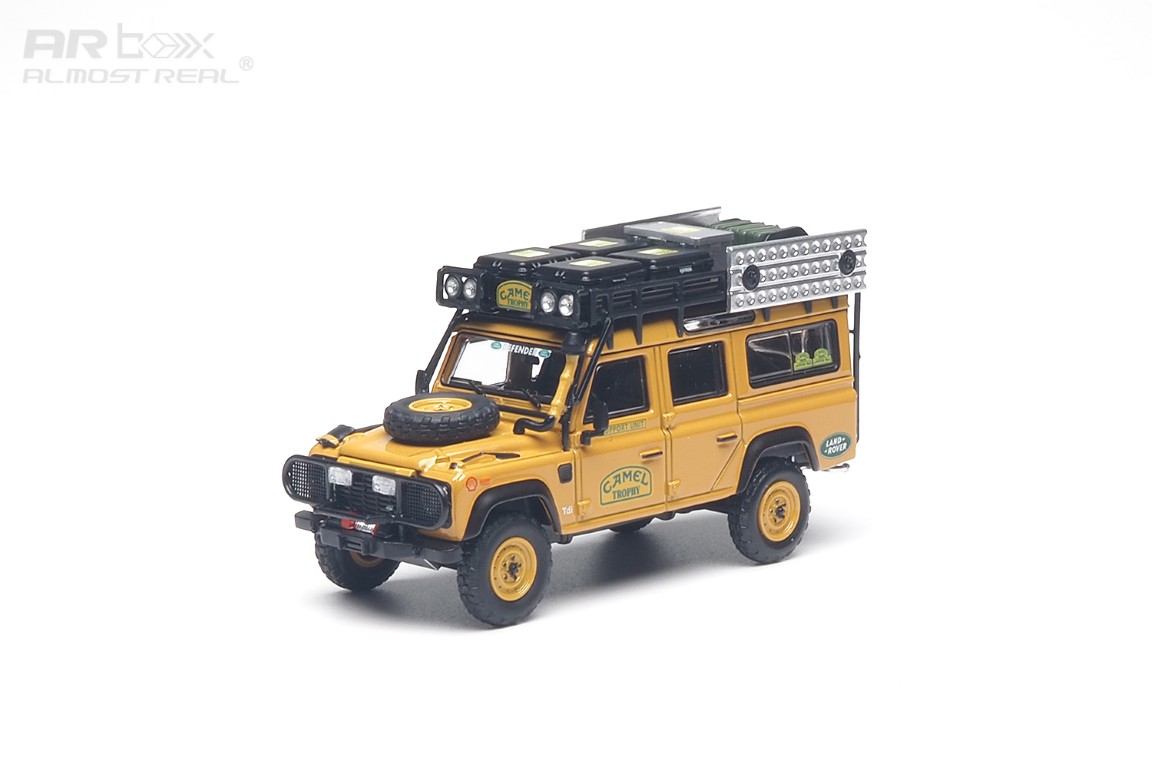 Almost Real 610323001 LAND ROVER DEFENDER 110 - "CAMEL TROPHY" 1:64