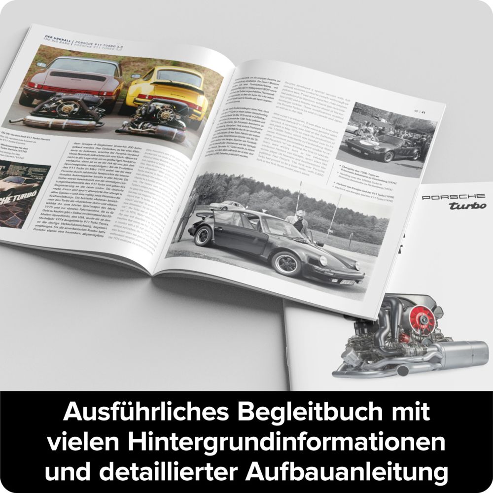 Franzis 67250 Porsche 911 Turbomotor 1:3