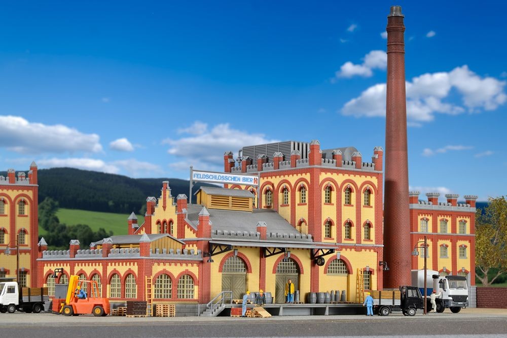 Kibri 39826 H0 Kühlhaus und Anlieferung BrauereiFeldschlösschen