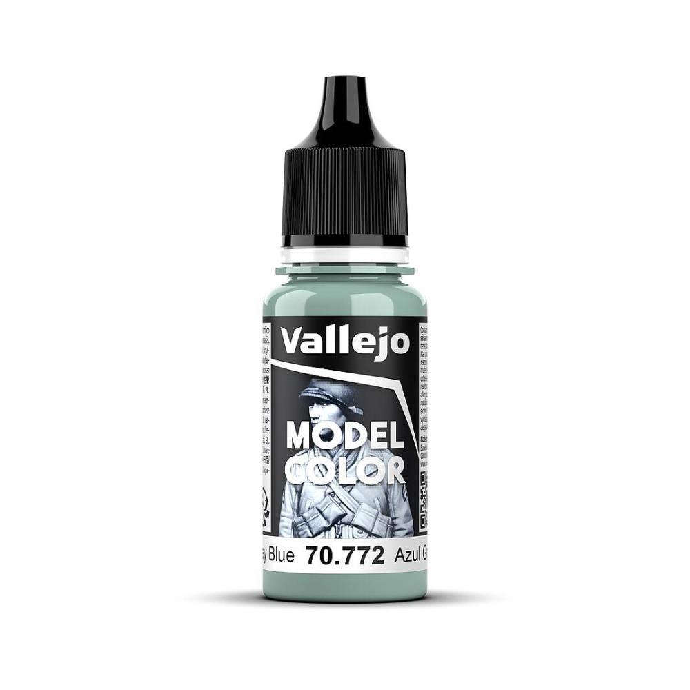 Vallejo 70772 Mittelgraublau, 18 ml Model Color NEU