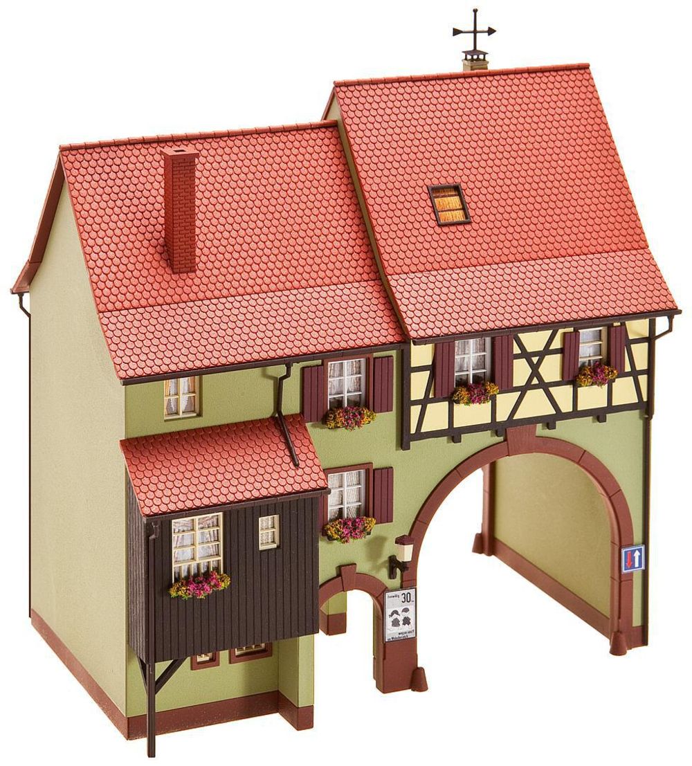 Faller 130499 Stadthaus Niederes Tor 1:87 Spur H0 Bausatz Neu OVP