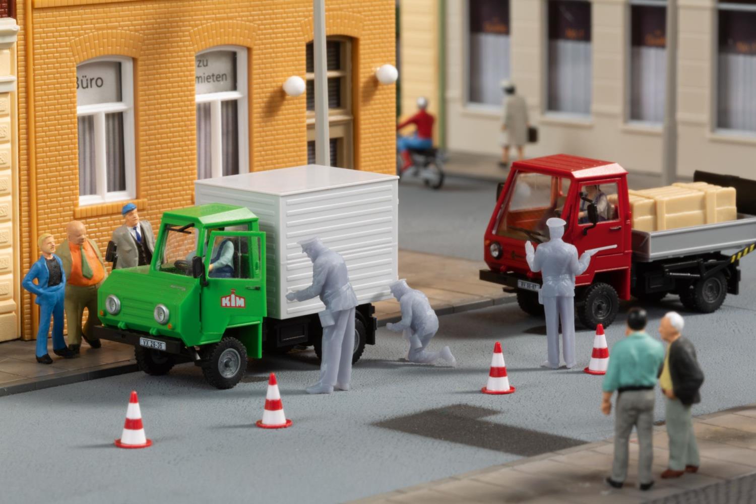 Auhagen 41679 Figuren Verkehrskontrolle 1:87 Spur H0 Neu OVP