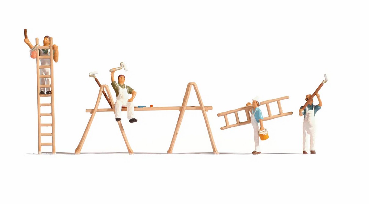 Noch 15056 Maler 1:87 Spur H0 NEU OVP Figuren