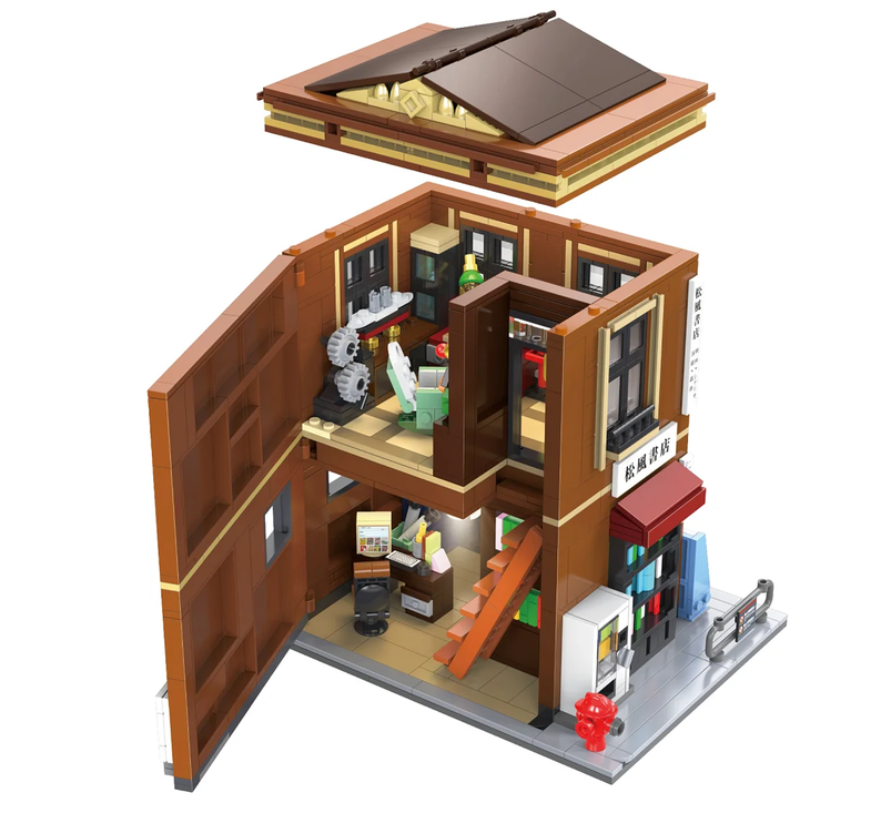 CaDA C66020W Japanischer Buchladen 1:30 Bausatz NEU OVP Bricks