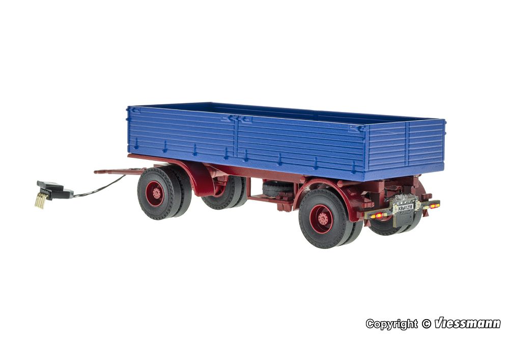 Viessmann 8218 2-achs Anhänger mit langem Radabstand 1:87 Spur H0