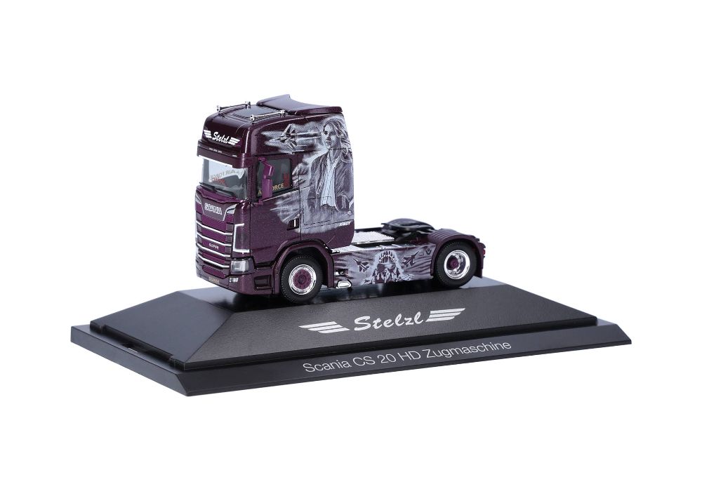 Herpa 111133 Scania CS 20 HD SoloZgm "Stelzl/Top Gun" 1:87 Spur H0