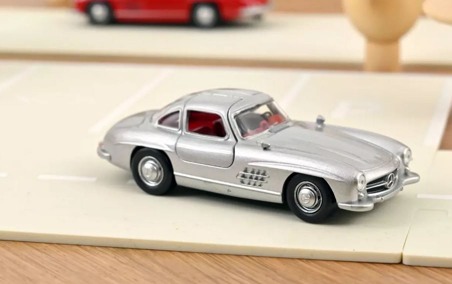 Norev 351197 MB 300 SL 1954 Silbergrau metallic Jet-car 1:43 Neu