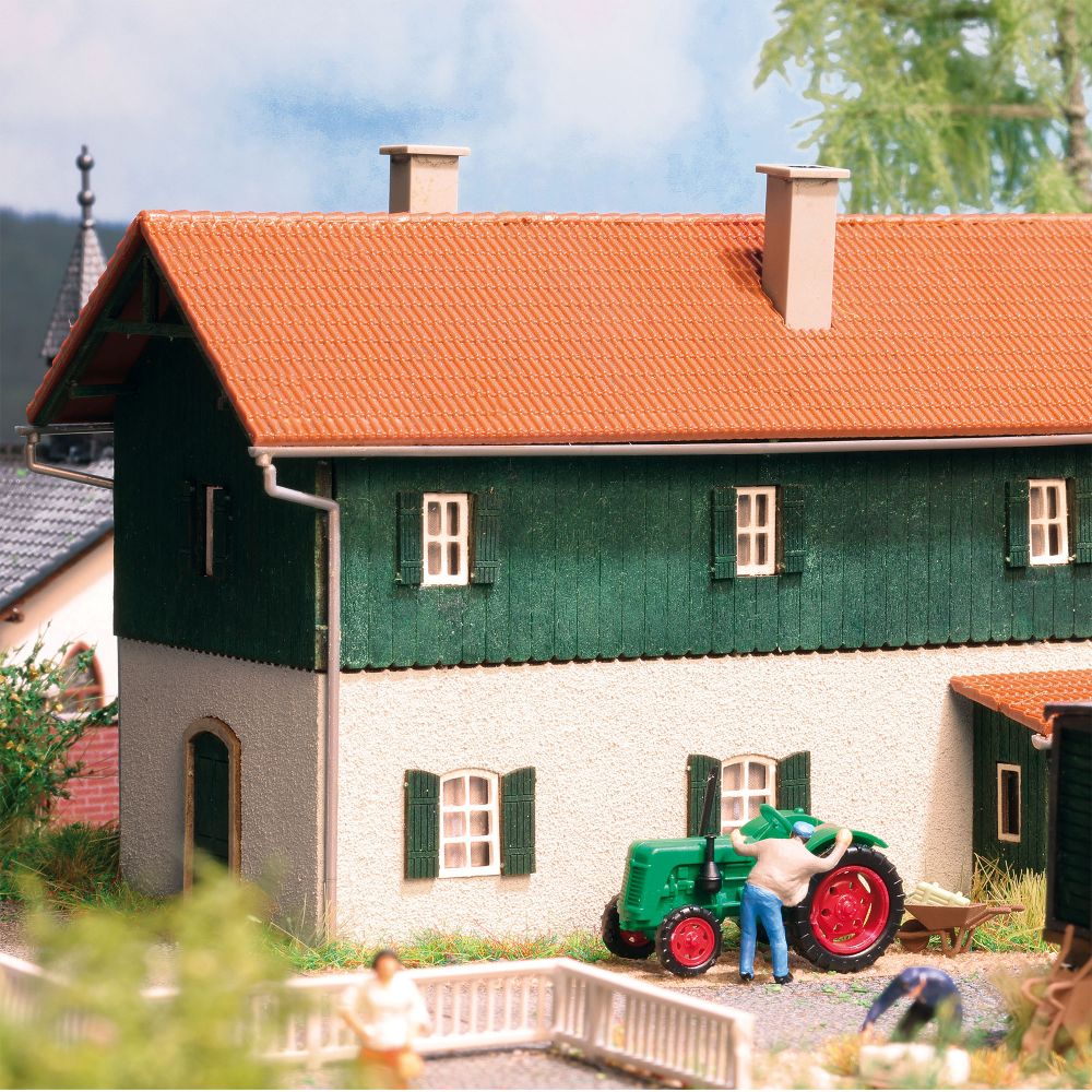 Busch 8895 Bahnwärterhaus 1:120 Spur TT Bausatz NEU OVP