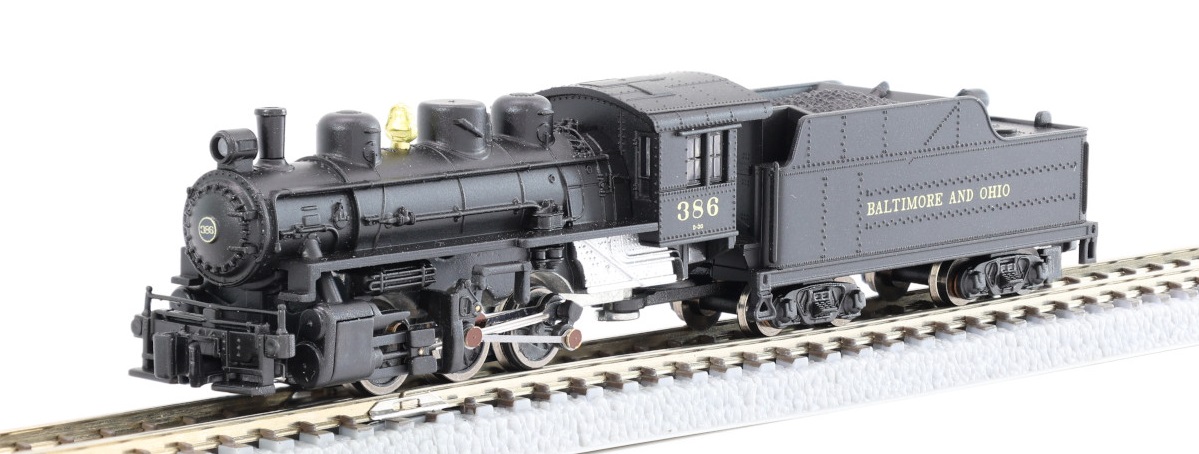 Rokuhan T040-1 Dampflok USRA 0-6-0 Baltimore & Ohio #386 Spur Z