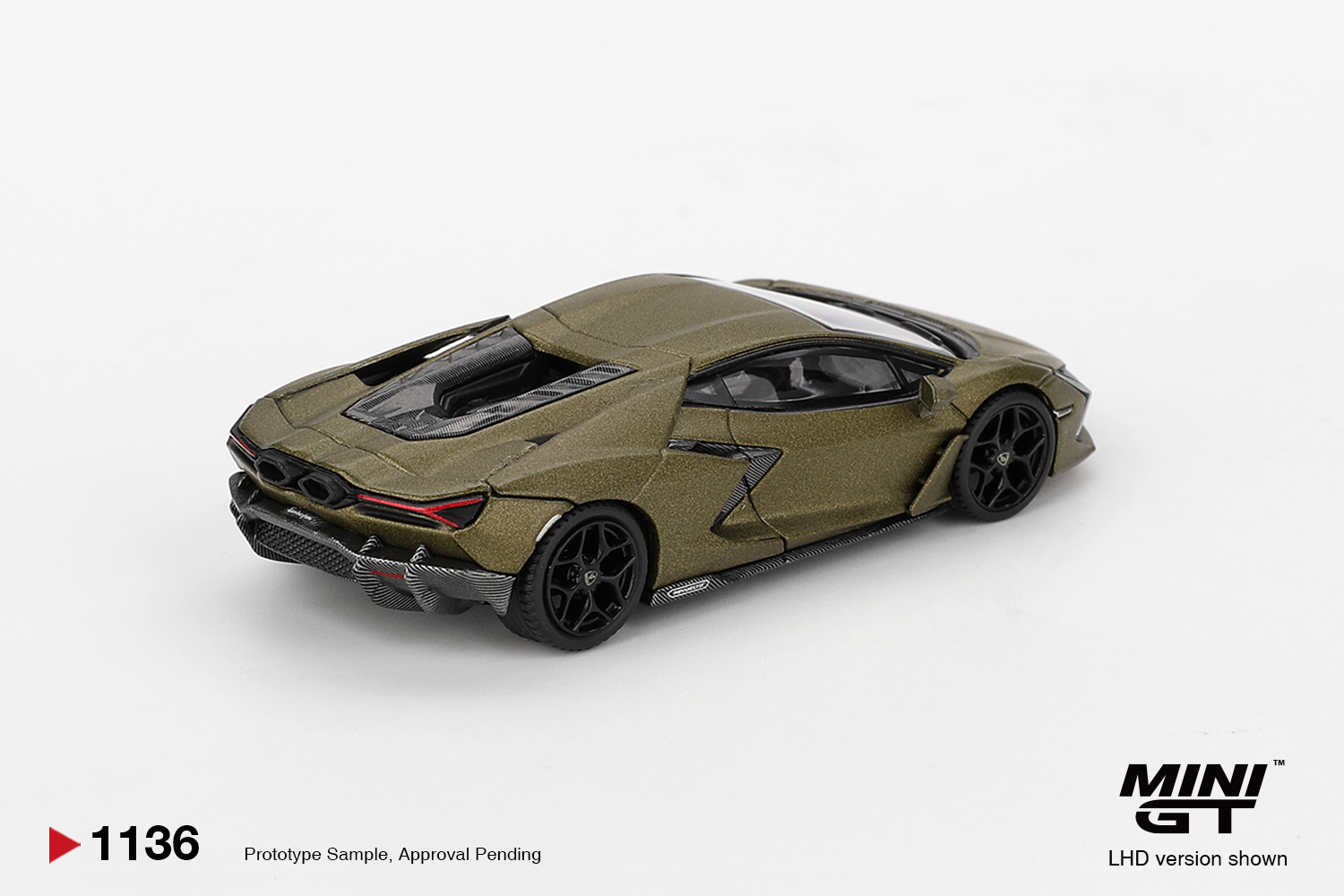 Mini GT 1136 1:64 LAMBORGHINI REVUELTO VERDE GEA MATTE 2023