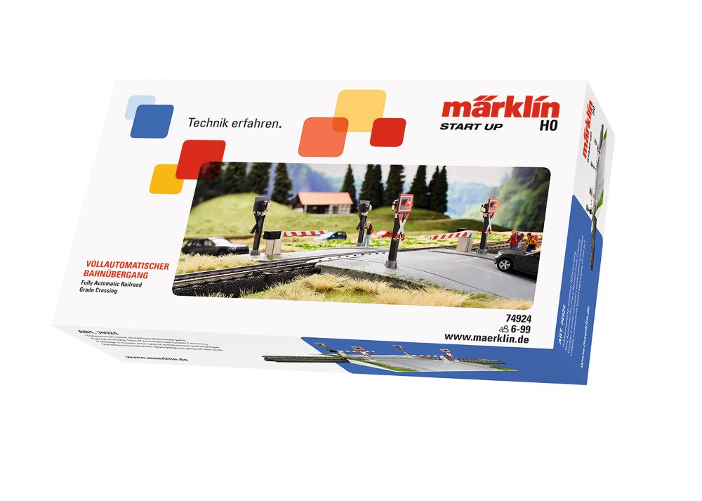 Märklin 74924 Start up Vollautomatischer Bahnübergang 1:87 Spur H0