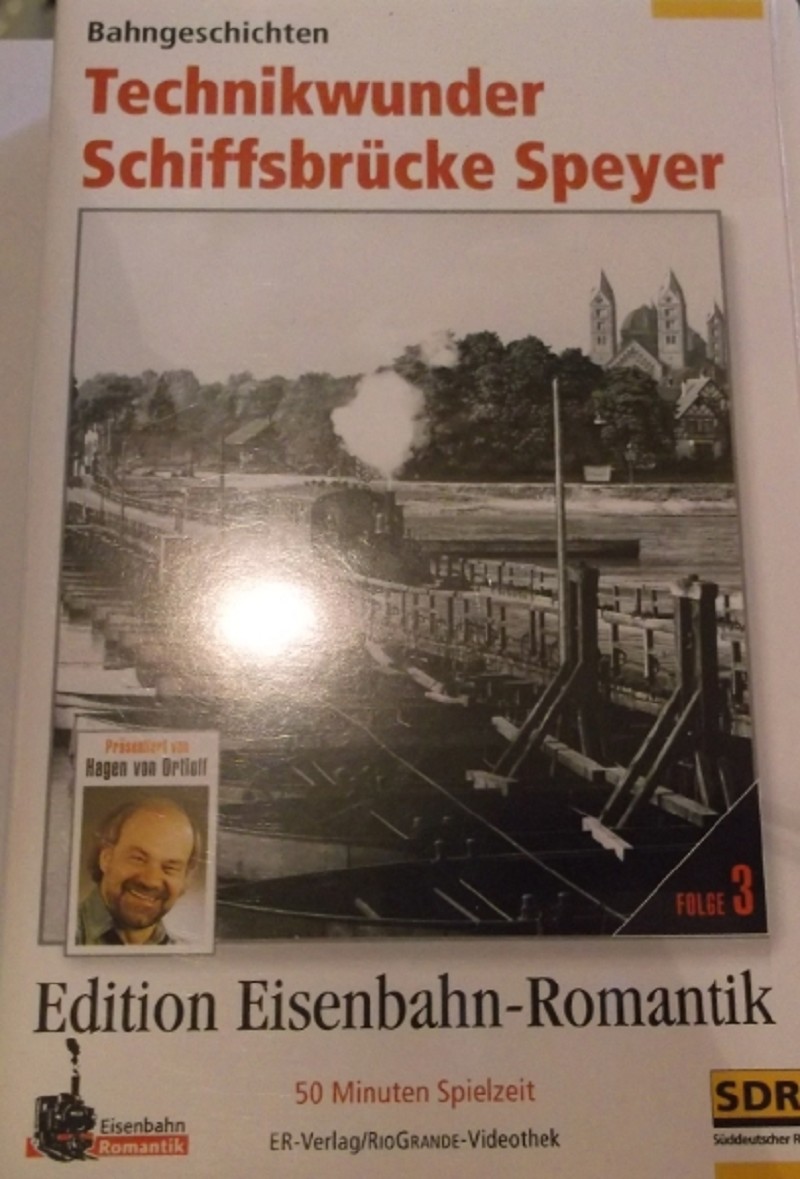 Rio Grande 403 Technikwunder Schiffsbrücke Speyer VHS-Kassette