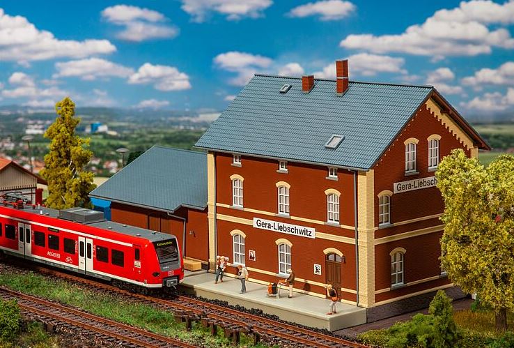 Faller 191759 Bahnhof Gera-Liebschwitz 1:87 Spur H0 Bausatz Neu