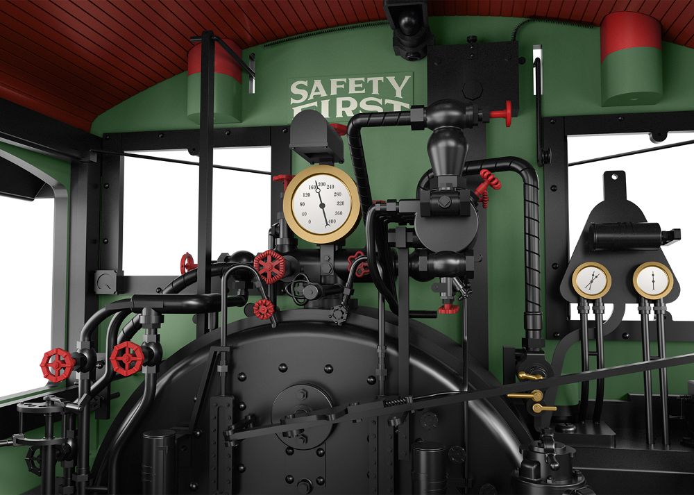 LGB 26701 RC & BT RR Dampflok Shay Nr. 7 1:22,5 Spur G NEU