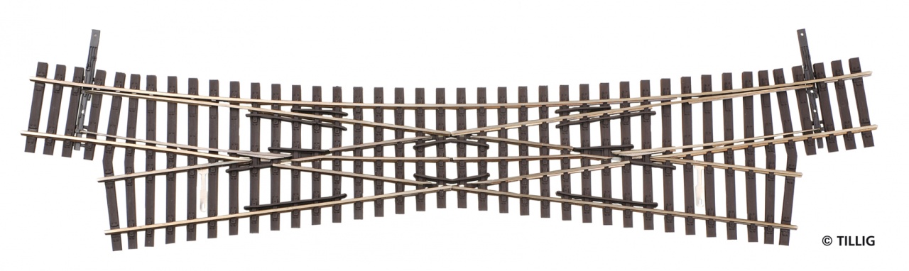 Tillig 85396 Einfachlkreuzungsweiche 15° R 1050 mm 1:87 Spur H0