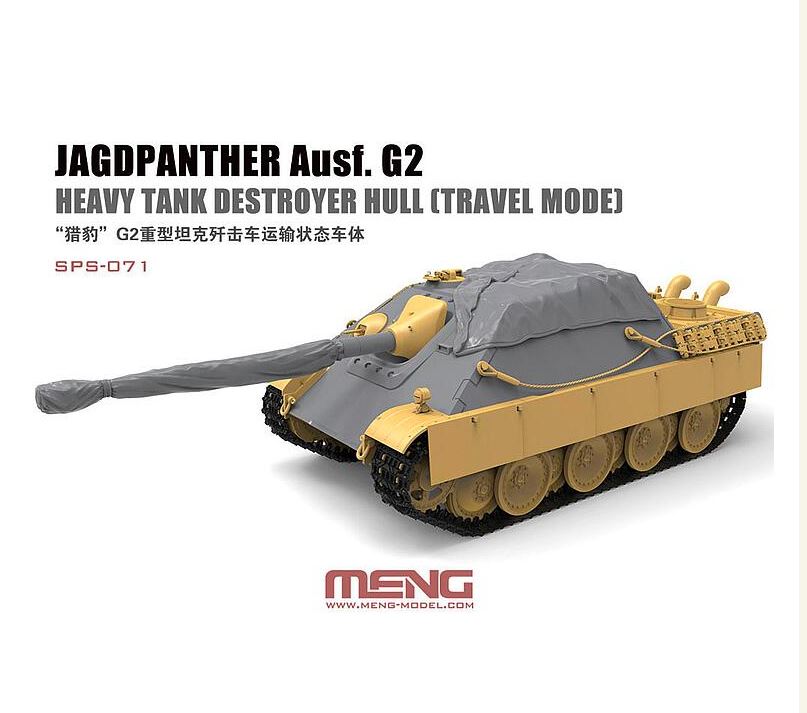 Meng Model SPS-071 1/35 Jagdpanzer Ausf. G2, Abdeckplane aus Resin