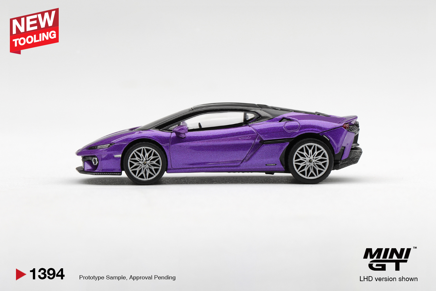 Mini GT 1394 1:64 LAMBORGHINI TEMERARIO VIOLA PASIFAE 2026