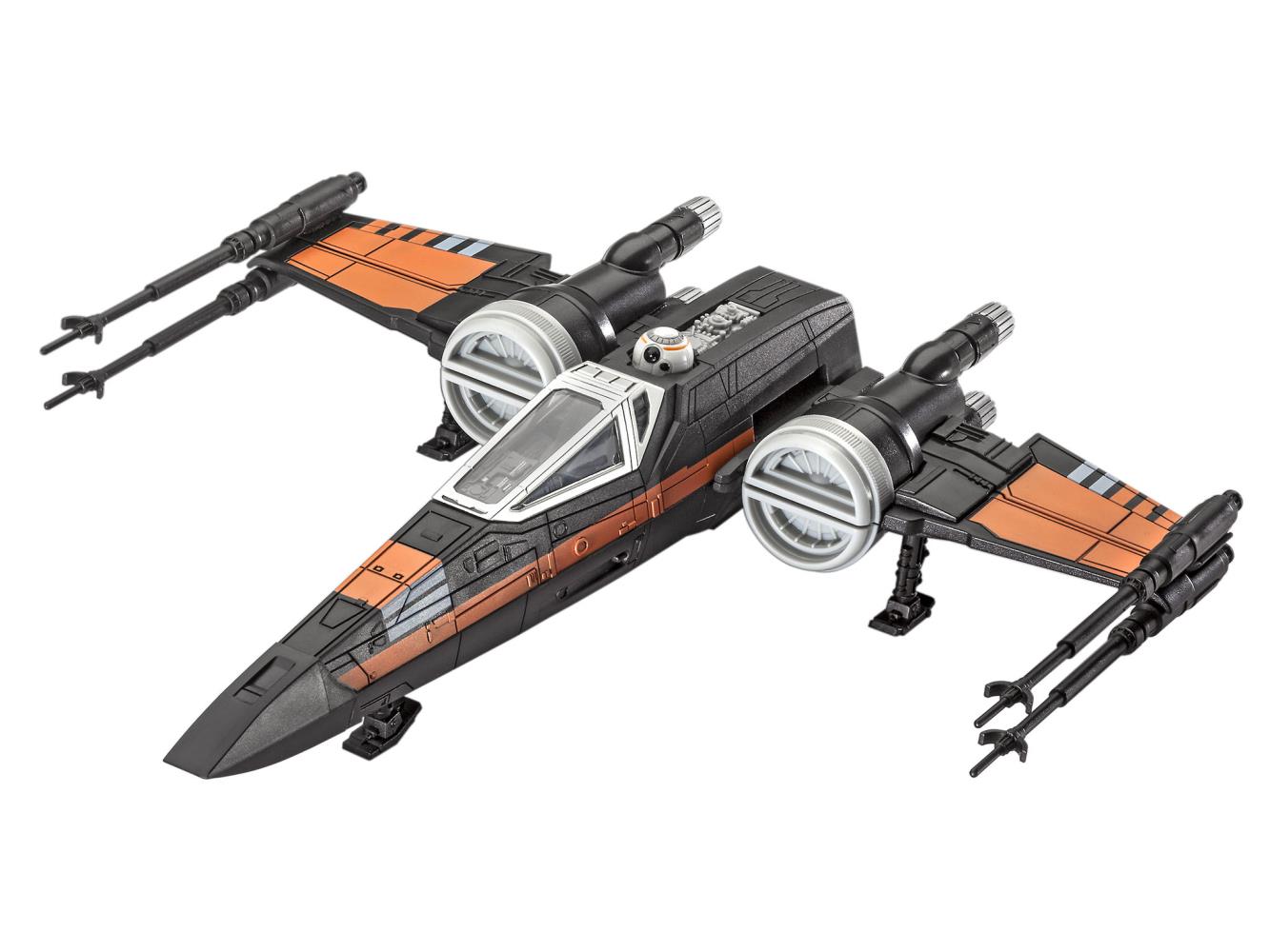Revell 06564 Build & Play: Poe's X-Wing Fighter Sound 1:78 Bausatz