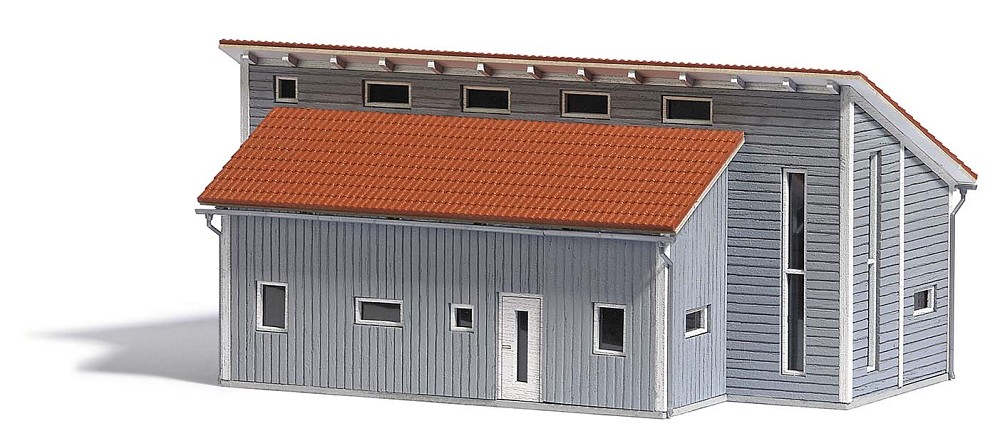 Busch 1548 Gewerbehalle Spur H0 1:87
