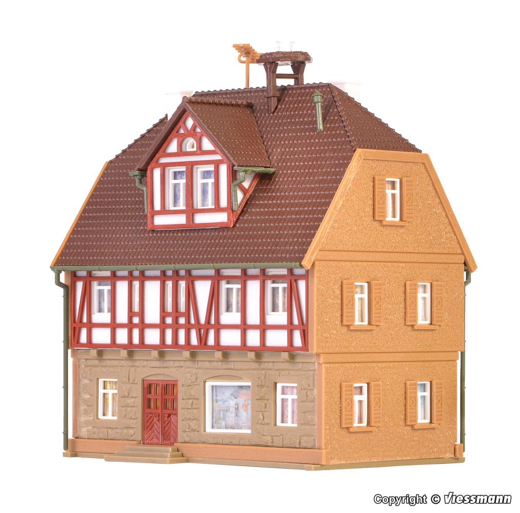 Vollmer 47643 Wohnhaus mit Storchennest 1:160 Spur N Bausatz
