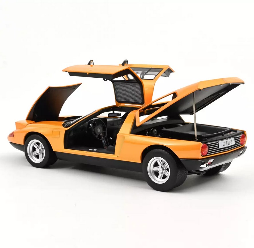Norev 183050 Mercedes-Benz C111 / II 1970 White Autumn metallic 1:18