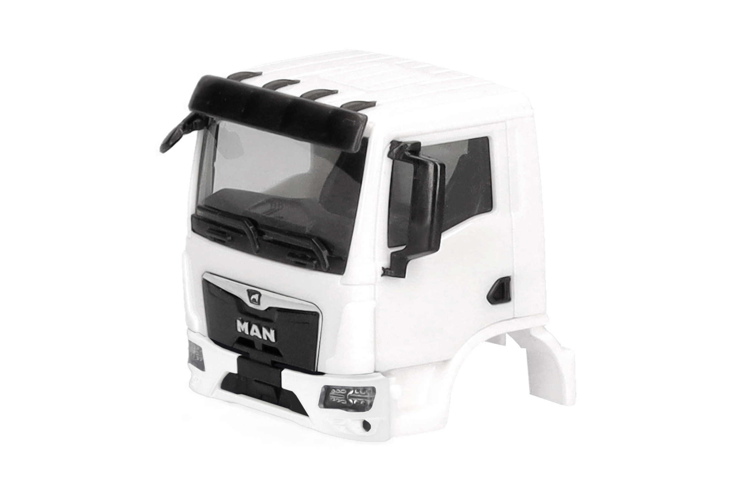 Herpa 086240 TS FH MAN TGL CC, weiß, 2Stück