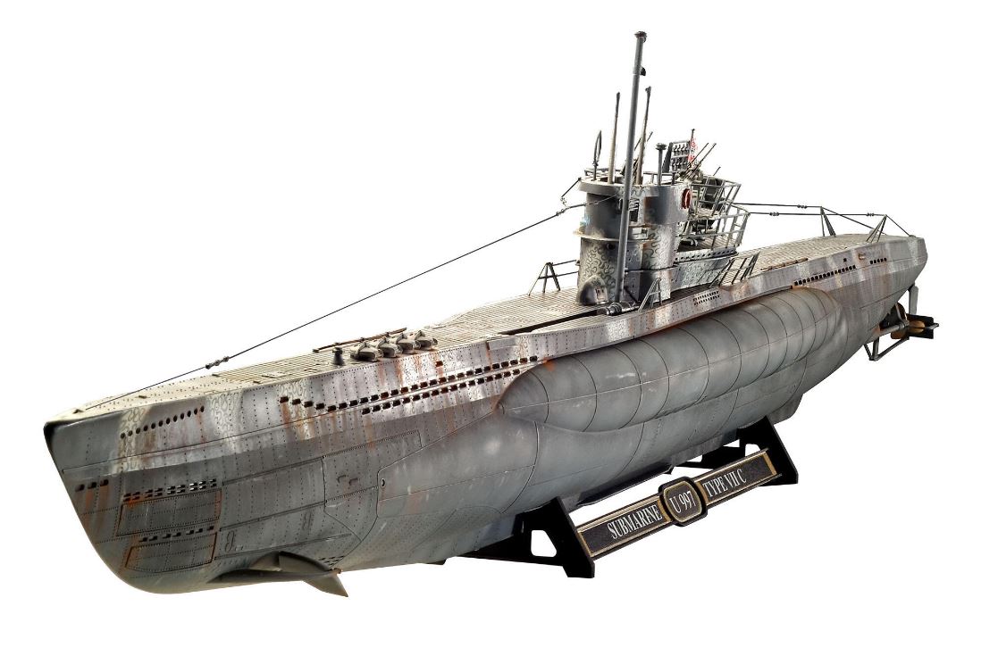 Revell 05163 German Submarine Type VII C/41 Platinum Edition 1:72