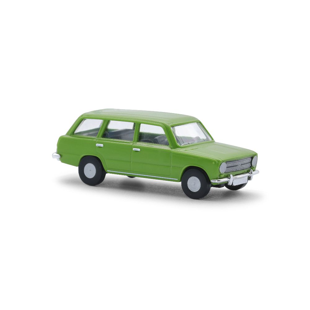 Busch 87077 Fiat 124 Kombi grün 1:120 Spur TT Standmodell NEU