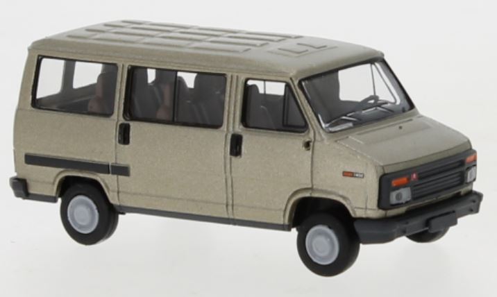Brekina 34906 Citroen C25 Bus, gold, 1982 - 1:87 - Standmodell - Neu