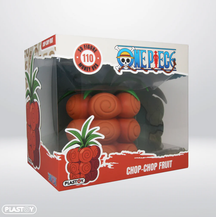 Plastoy 80331 One Piece Chop-Chop Fruit 15 cm NEU OVP Spardose
